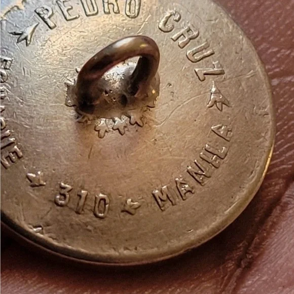 Estate! Sterling Silver & 10kt Gold Buttons - Picture 9 of 12